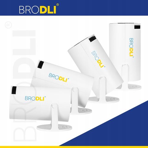 PROJEKTOR LED PRZENOŚNY RZUTNIK MULTIMEDIALNY ANDROID TV WI-FI na Arena.pl