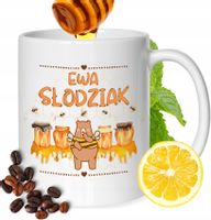 Kubek Dla Ewy Koleżanki Przyjaciółki Żony Prezent Z Nadrukiem Biały 330Ml