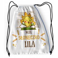 Plecak Sportowy Szkolny Dla Lilii Córki Dziecka Z Nadrukiem Ze Zdjęciem
