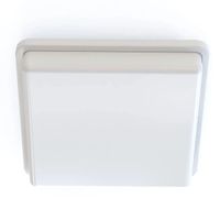 Natynkowa lampa zewnętrzna Tahoe czujnik ruchu plafon biały