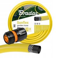 ZESTAW WĄŻ OGRODOWY SUNFLEX 3/4`` 50 metrów BRADAS + GRATIS SZYBKOZŁĄCZKA
