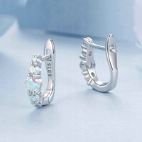 Kolczyki Srebrne PRÓBA 925 KOLCZYKI Srebro Damskie Angielskie Zapiecie