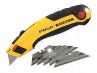 STANLEY NÓŻ FATMAX RB + 5 OSTRZY CARBIDE 7-10-778 WYSUWANE OSTRZE