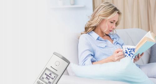 Telefon bezprzewodowy Panasonic KX-TGK210 DECT LCD na Arena.pl