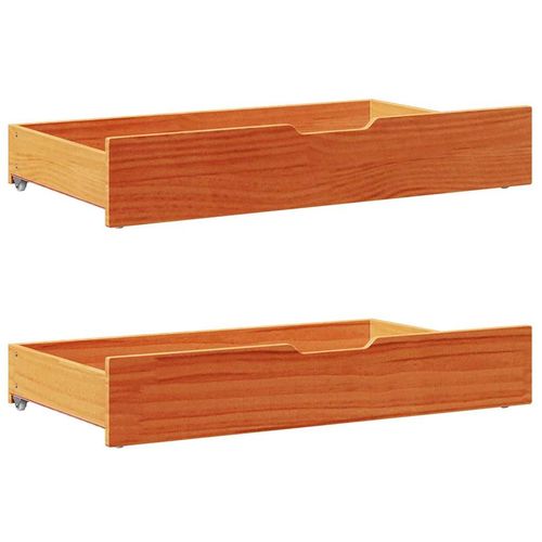 Łóżko bez materaca, woskowy brąz, 140x200 cm, drewno sosnowe na Arena.pl