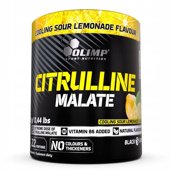 Olimp Citrulline Malate 200g Cooling Sour Lemonade zdjęcie 2