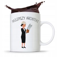 Kubek Architekta Projektanta Najlepszy Architekt Z Nadrukiem Ze Zdjęciem