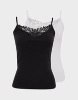 ONLY ONLKIRA LIFE SINGLET 2 PACK - Top L