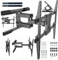 Ultra Mocny Uchwyt na Telewizor 32-80 cali 50kg Wieszak TV obrotowy