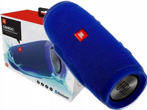 Oryginalny Głośnik JBL CHARGE 3 Niebieski na Arena.pl