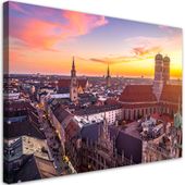 Obraz do salonu sypialni, Panorama Miasta 120x80