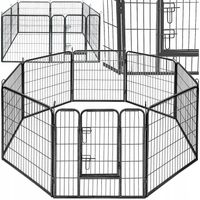 2X Kojec - klatka dla zwierząt 80x80cm Malatec 23769