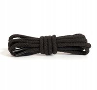 90 CM OKRĄGŁE CZARNE - SZNUROWADŁA