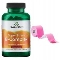 Swanson B COMPLEX z witaminą C +GRATIS! / Super Stress witaminy B 100 k