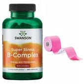 Swanson B COMPLEX z witaminą C +GRATIS! / Super Stress witaminy B 100 k