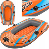 PONTON DMUCHANY DO PŁYWANIA KONDOR 1000 1,62X0,96m BESTWAY 61135 UCHWYTY