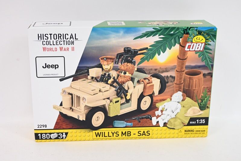 COBI HC WWII Willys MB-SAS 180kl 2298 zdjęcie 1