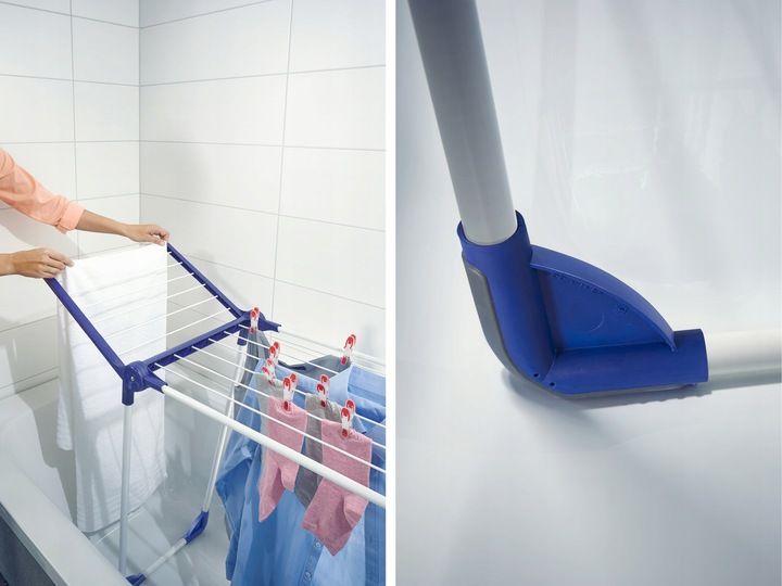 Suszarka na pranie Pegasus 120 Solid Bath kompaktowa Leifheit zdjęcie 12