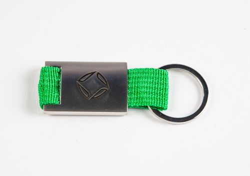Brelok do kluczy jednostronny grawer 100 szt. kolor paska zielony na Arena.pl