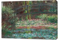 Obraz 100x70cm Water Lily Pond, Monet Vintage do Salonu