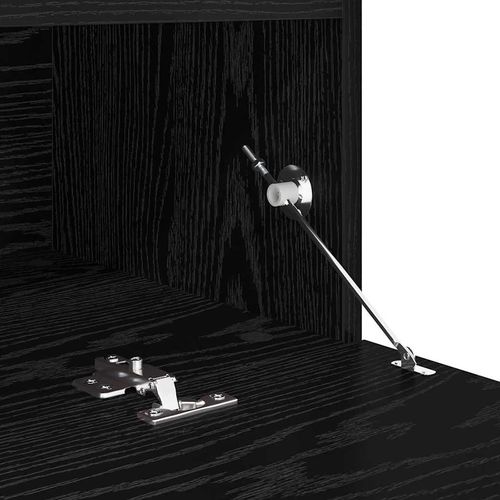 Szafka pod telewizor Ze LED Lights 2 pcs Czarny 60 x 35 x 40 cm na Arena.pl