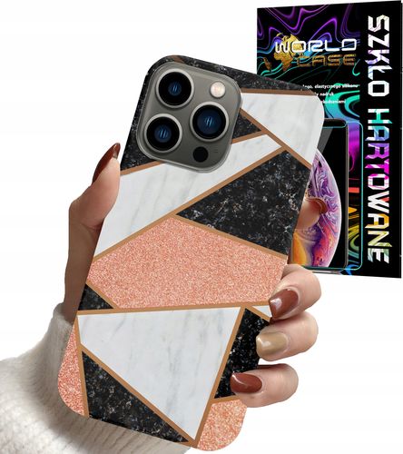 ETUI DO IPHONE 11 PRO MAX - ELEGANCKIE MODNE WZORY DLA KOBIET + SZKŁO na Arena.pl