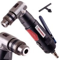 wiertarka pneumatyczna kątowa 1,5 - 10 mm na kluczyk niska głowica 95mm