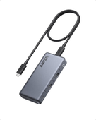 Anker 343 USB C Hub 7W1 Dual HDMI 4K Power Delivery 100W