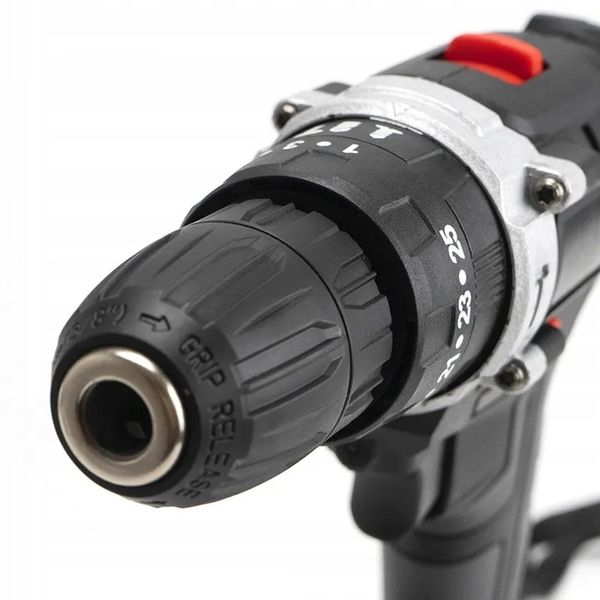 HILDA WIERTARKO WKRĘTARKA AKUMULATOROWA 800 W 21V 2X AKU UDAROWA + BITY zdjęcie 7