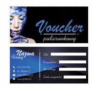 VOUCHERY PODARUNKOWE na zakupy lub usługi 60 szt. MAKEUP makijaż DUŻY WYBÓR
