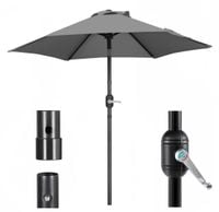 parasol ogrodowy plażowy solidny regulowany xl duży
