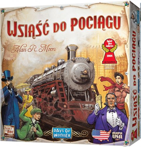 Gra Wsiąść do Pociągu: USA na Arena.pl