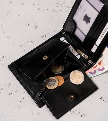 skórzany portfel męski w orientacji poziomej — peterson na Arena.pl