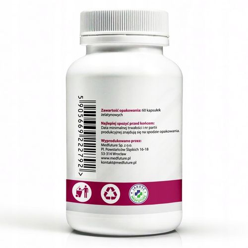 BERBERYNA HCL (Berberys) Ekstrakt 98% 500 mg CZYSTA 60 kapsułek na Arena.pl