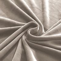 Pokrowiec Na Fotel Kanapę Beż Cappuccino Welur 1 Osobowy [22Z1]