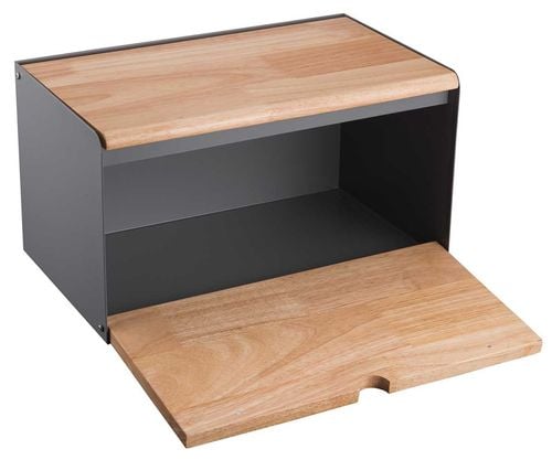 chlebak pojemnik na pieczywo dwustronny klausberg kb-7395 szary na Arena.pl