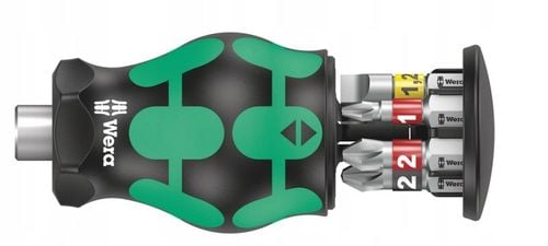 WERA RĘKOJEŚĆ STUBBY Z MAGAZYNKIEM I 6 BITAMI na Arena.pl