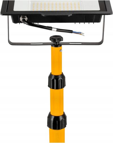 Naświetlacz halogen LED 100W + statyw budowlany na Arena.pl