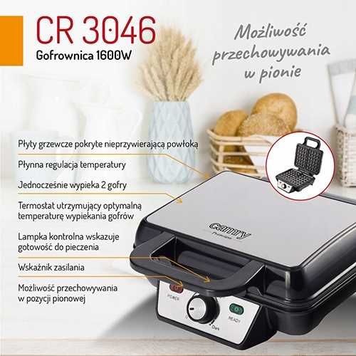 Gofrownica 1600W CAMRY CR 3046 na Arena.pl