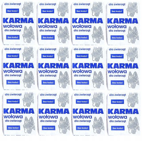 10KG MIĘSO MROŻONE 100% WOŁOWE KOSTKI DLA PSA BARF WOŁOWINA BEZ KOŚCI na Arena.pl