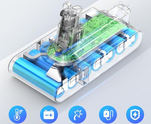 Akumulator ASUNCELL 3900 mAh do Dyson V11, 25,2 V z filtrem i śrubami na Arena.pl