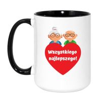 Duży Biało-Czarny 450 ml