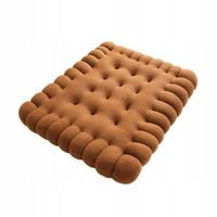 Biszkoptowy kształt poduszki Wygodna miękka nowoczesna podłoga Kwadratowy