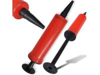 Pompka uniwersalna ręczna do balonów materacy piłek czerwona