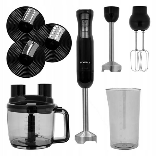 Blender ręczny WIELOFUNKCYJNY LYKKELE PAUEL SET 1500W TRYB TURBO MALAKSER na Arena.pl