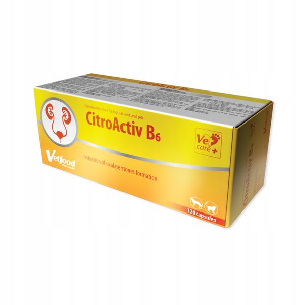 VetFood CitroActiv B6 120 kapsułek zdjęcie 1