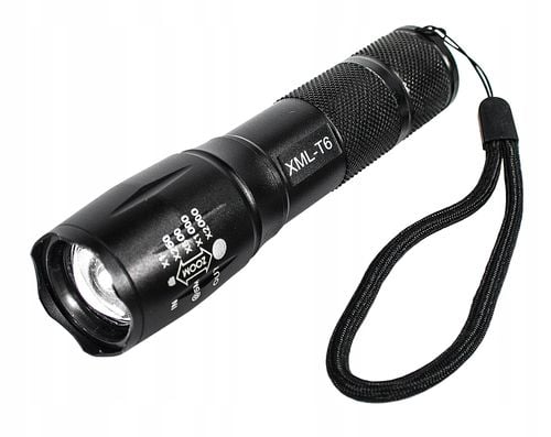 LATARKA LED SZPERACZ XM-L T6 ZOOM na Arena.pl