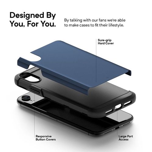 Caseology Legion Case - Etui iPhone XR (Blue) na Arena.pl