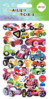 naklejki puffy - vehicles happy color