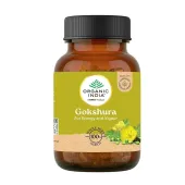 Preparat ziołowy Gokshura Tribulus Terrestris Organic India 60 kapsułek